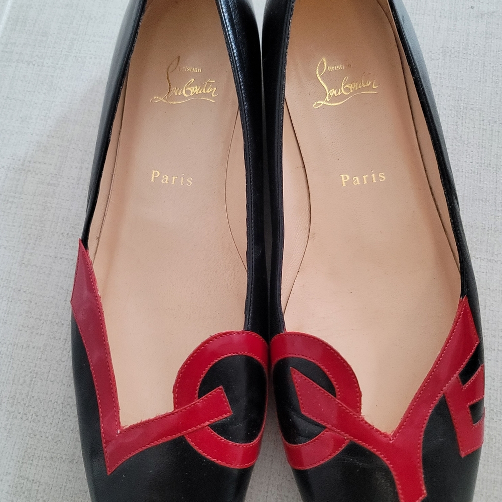 louboutin love flats